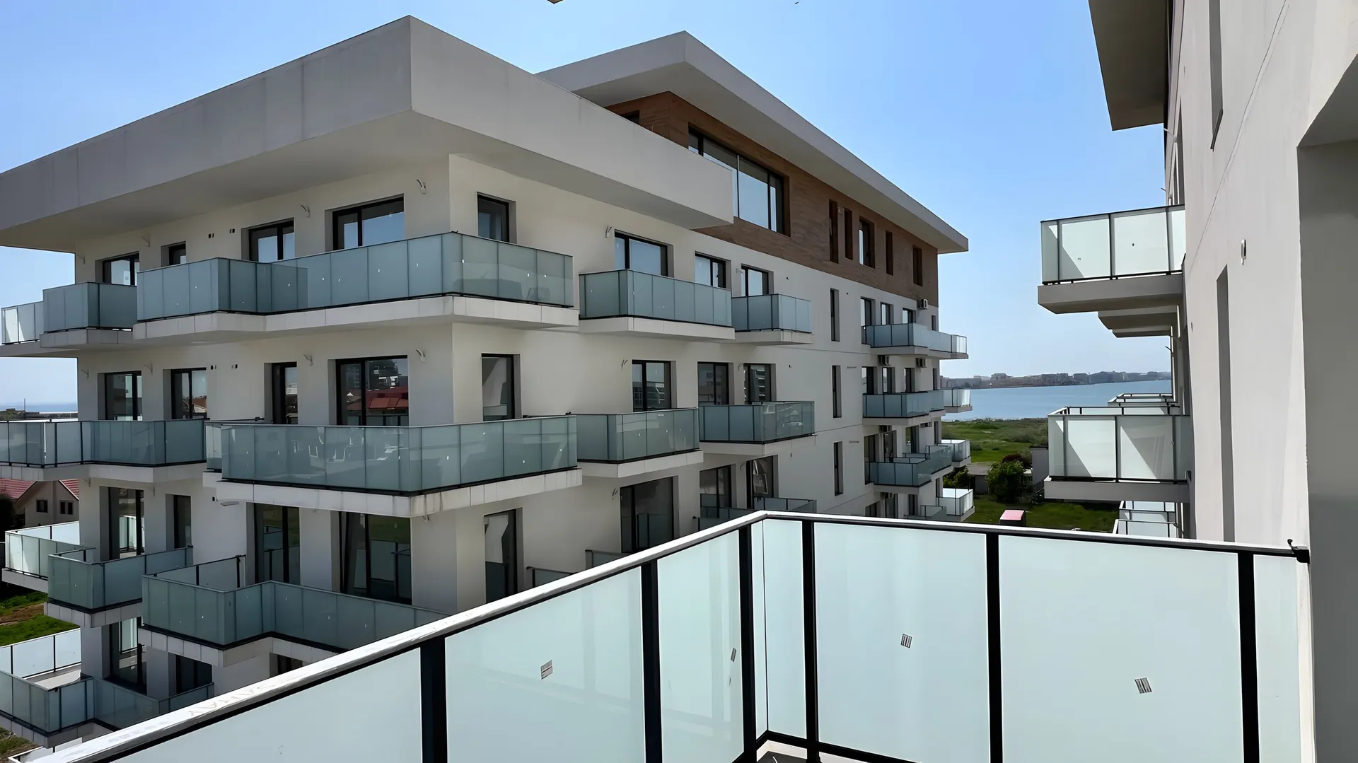 Balcon al unui apartament din XENERO Residence